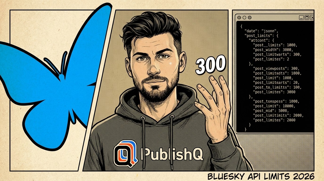 Cover for Bluesky API Limits: Post, Image, Video, and Rate Limits (2026)