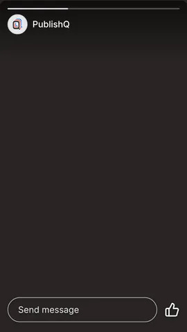 Facebook Stories safe zone template as a transparent PNG: the interface drawn over an empty 1080 by 1920 frame